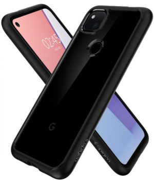 Купить Чехол Spigen Ultra Hybrid (ACS01013) для Google Pixel 4a (Black)